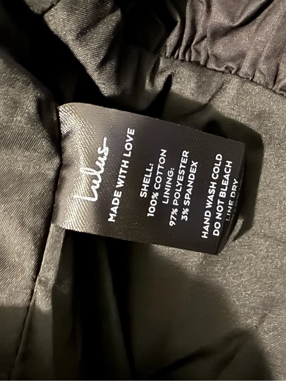 Lulus stylish black